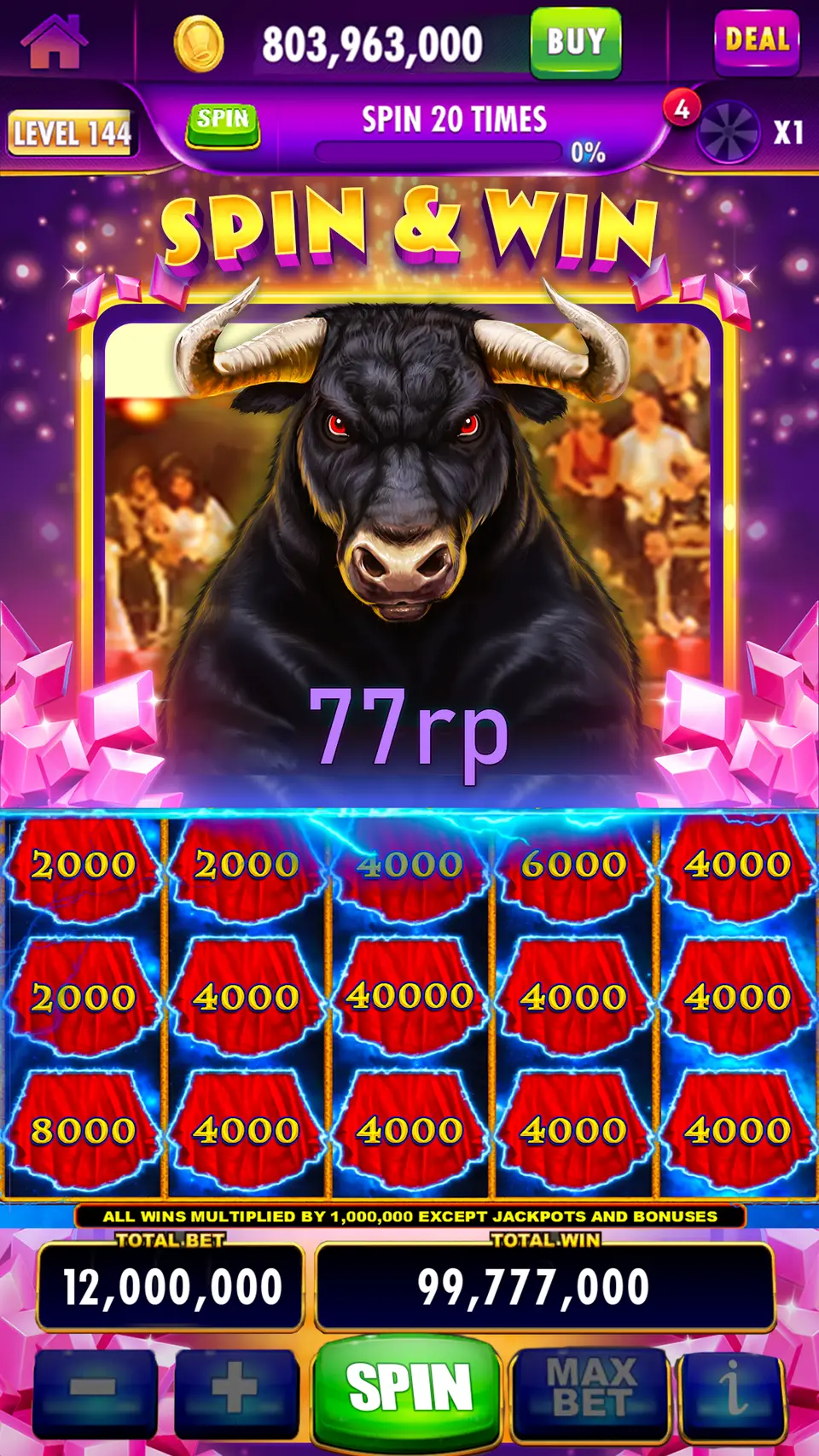 77rp Masuk